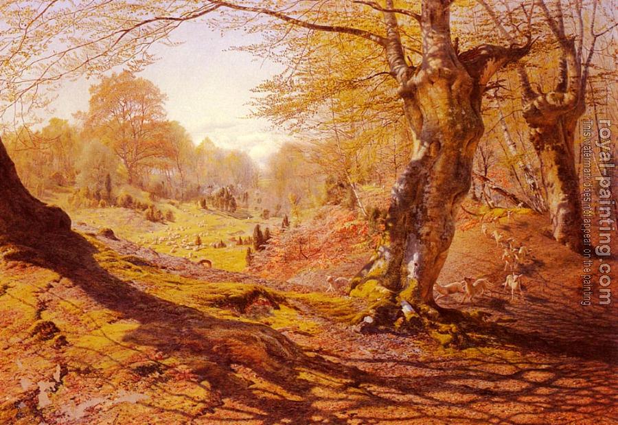 Andrew MacCallum : Seasons In The Wood-Spring, The Outskirts Of Burham Wood